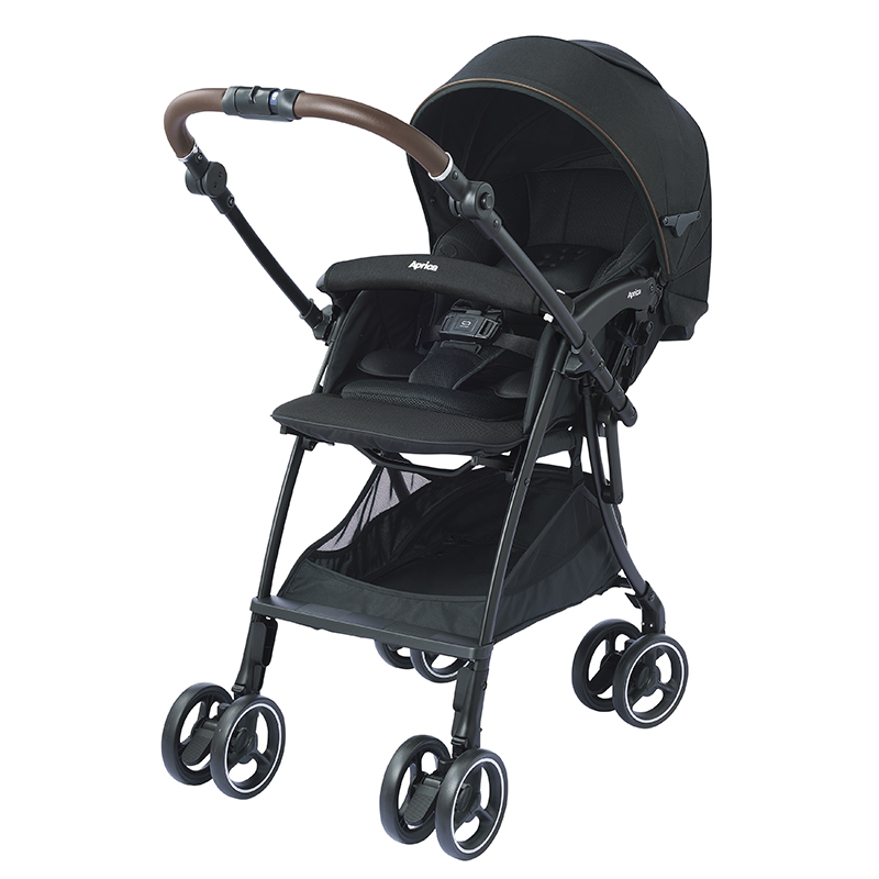 【美品】Aprica（アップリカ）ラクーナビッテクッション　ブラック ベビーカー ラクーナ ビッテ クッション<2024年モデル>(アカチャンホンポ限定