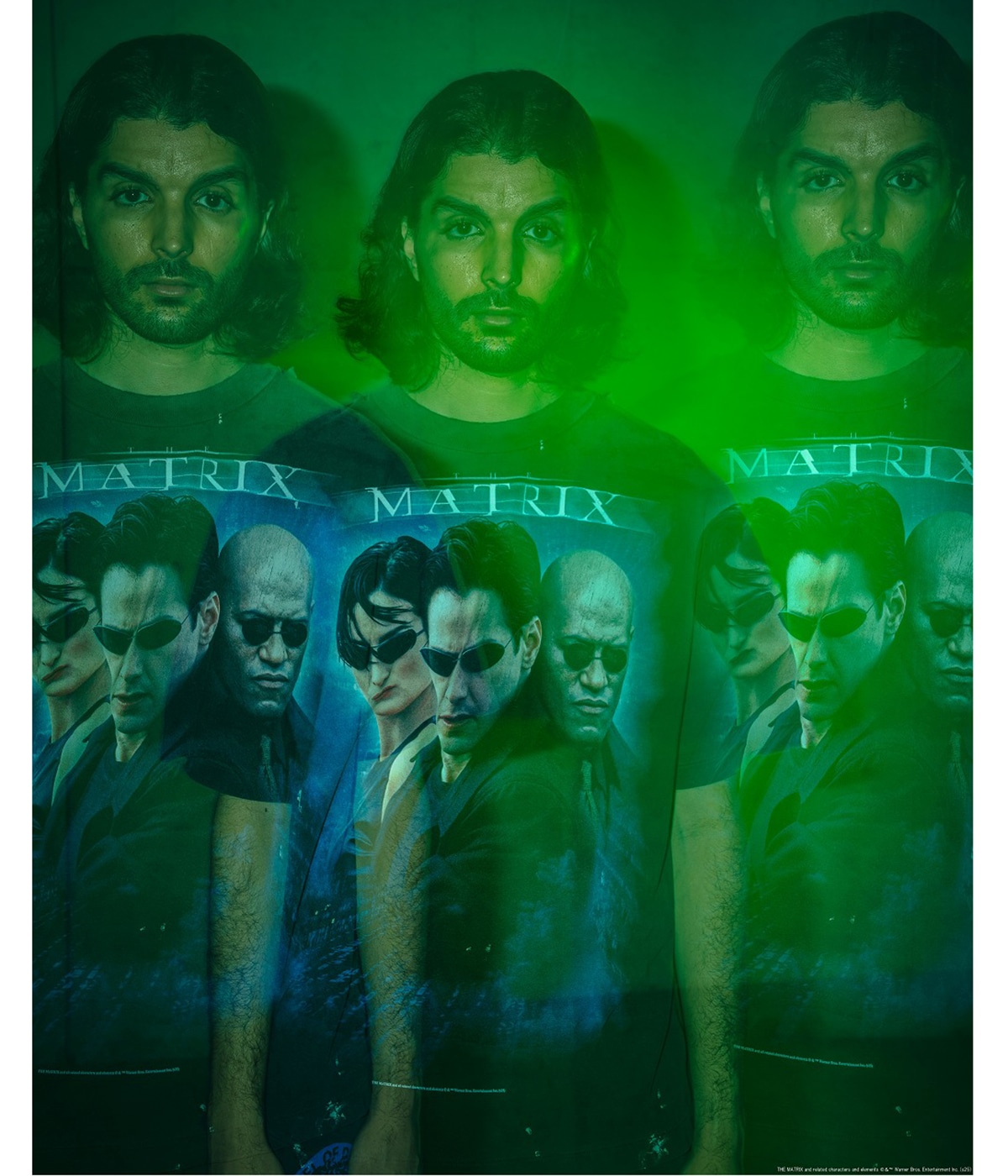 MTRX_SS TEE/THE MATRIX WHITE LOGO | SAINT Mxxxxxx(セント マイケル