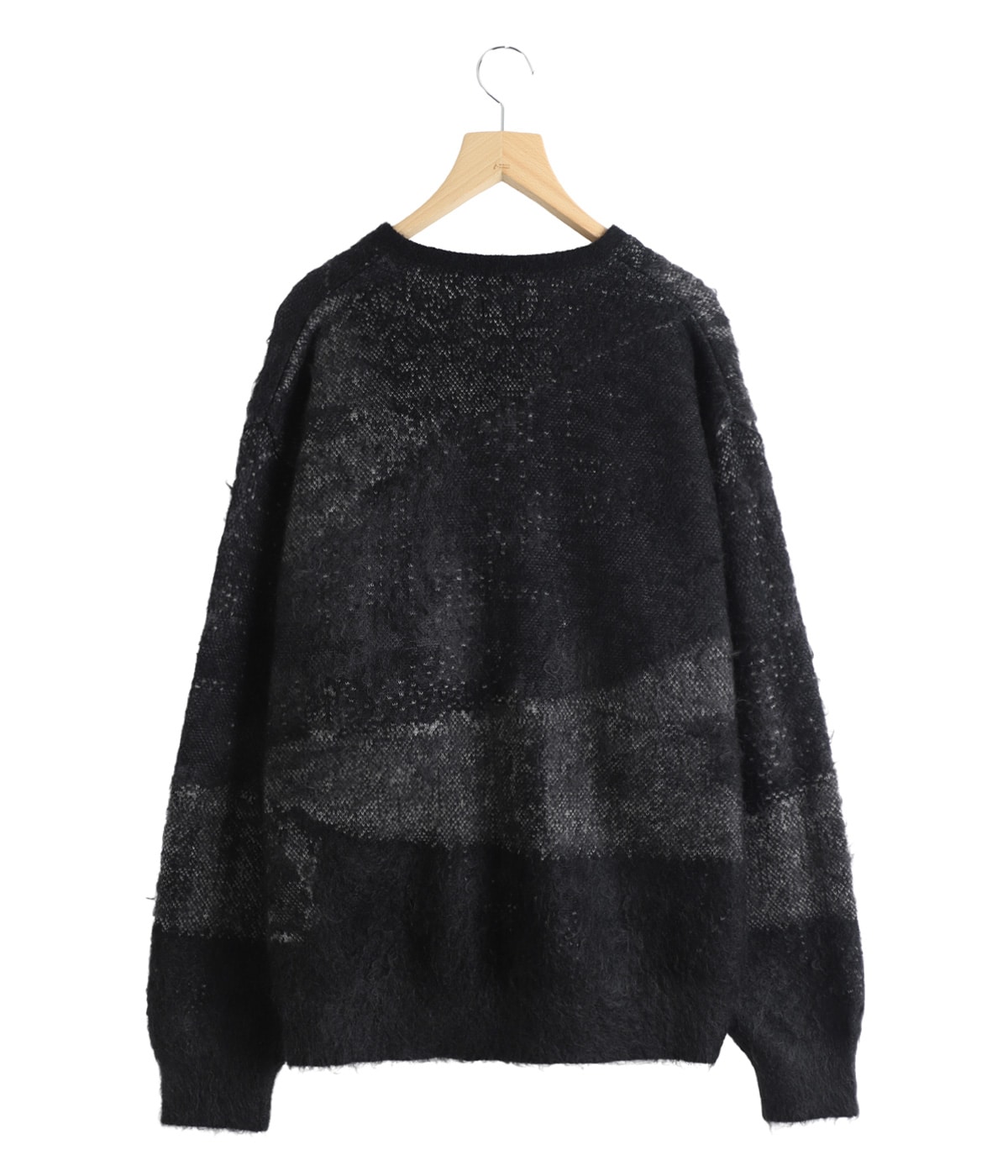 Abstract Jaquard Mohair Cardigan | YOKE(ヨーク) / トップス ニット