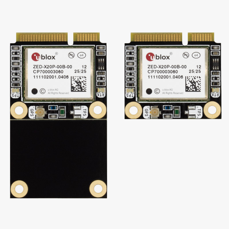 mPCIe u-blox ZED-X20P - ArduSimple