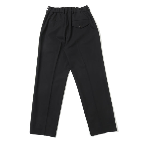 FLAT FRONT TROUSERS ORGANIC COTTON DRY TWILL - MARKAWARE 「Area」