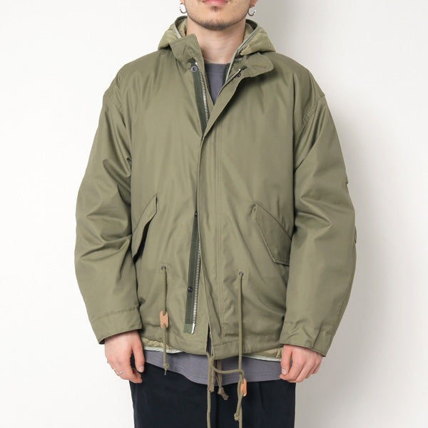 MILITARY JACKET COTTON NYLON OXFORD - marka 「Area」