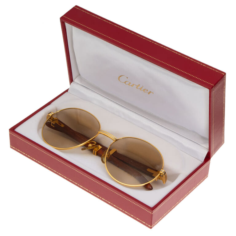 カルティエ バガテル ボストンサングラス 1990年前後【カルティエ