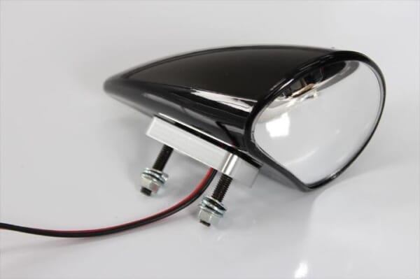 バイク ミラー AXXL スポッターミラー ホワイト バイクのミラーを