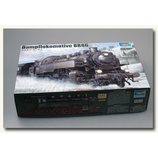 1/35 German Steam Locomotive (Dampflokomotive) BR86 Trumpeter 00217
