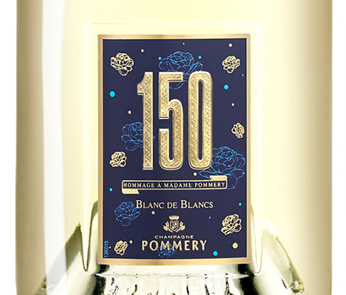 Pommery Cuvee 150 Blanc de Blancs Champagne Gift Box 75cl - Top