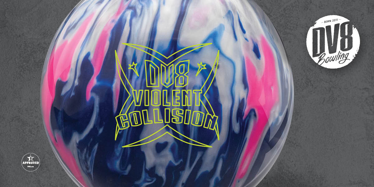 DV8 Violent Collision Bowling Ball + FREE SHIPPING - BowlersMart.com