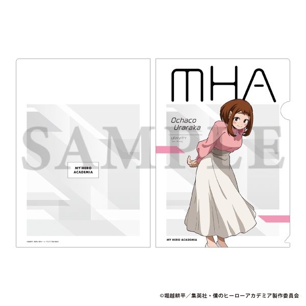 僕のヒーローアカデミア クリアファイル／CAMERA!! 麗日お茶子: キャラ