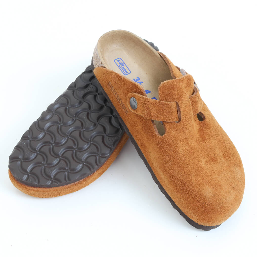 BIRKENSTOCK ビルケンシュトック ボストン スエードレザー ミンク