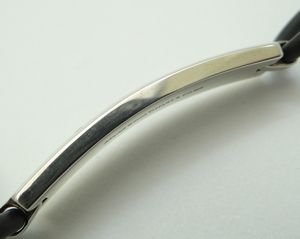 TIFFANY&CO. ティファニー アトラス プレート ラバーブレスレット