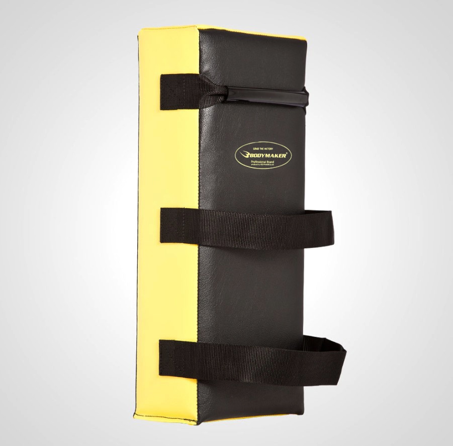 ハイパーキックミット ブラック×イエロー KM111BKYE｜BODYMAKER