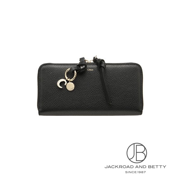 アルファベット ロング ウォレット ブラック 黒[CHC21WP941F57001