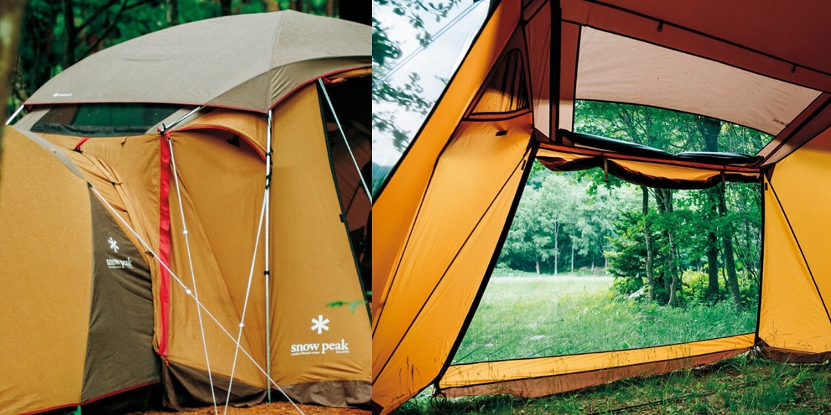 スノーピークの人気「メッシュシェルター」を解説！連結できる