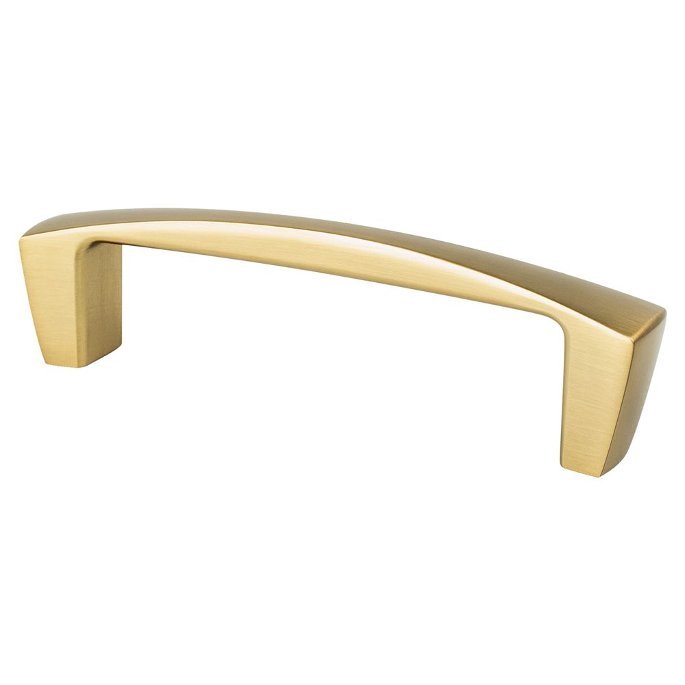 Pull 96mm CC Modern Brushed Gold Berenson Hardware 2130-1MDB-P