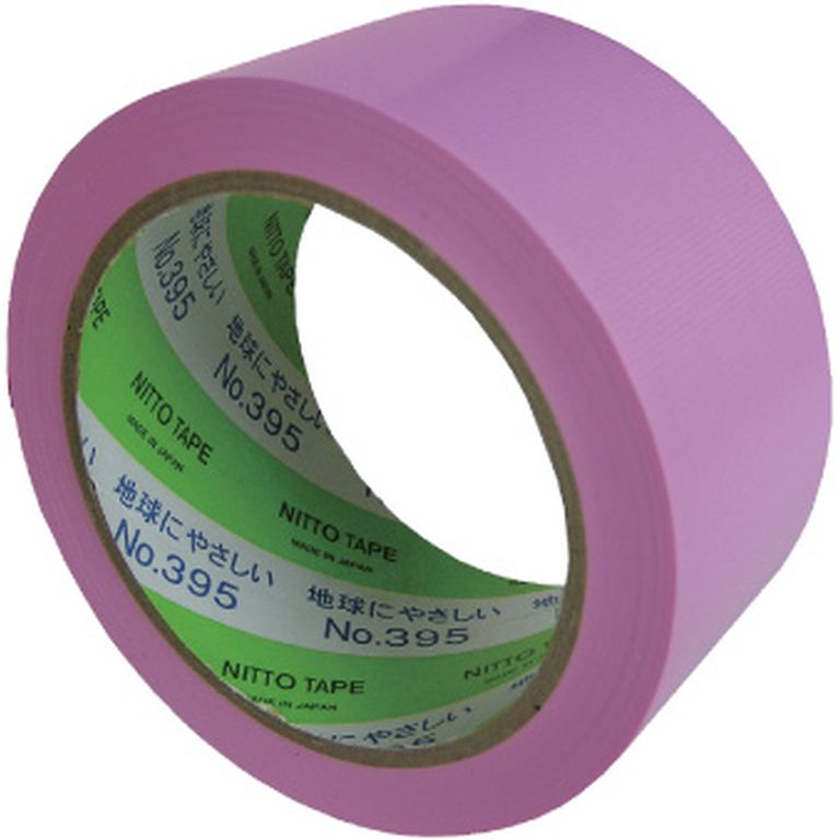 395N-50｜日東工業｜養生テープ さくらテープNo.395N 50mm×25m さくら