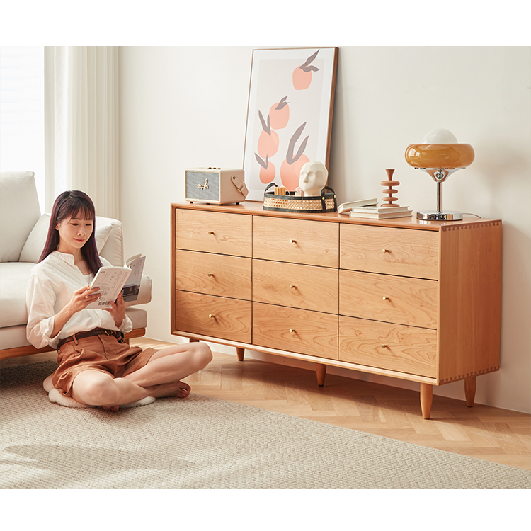 キャビネット チェストタンス チェリー材 fcp-1317