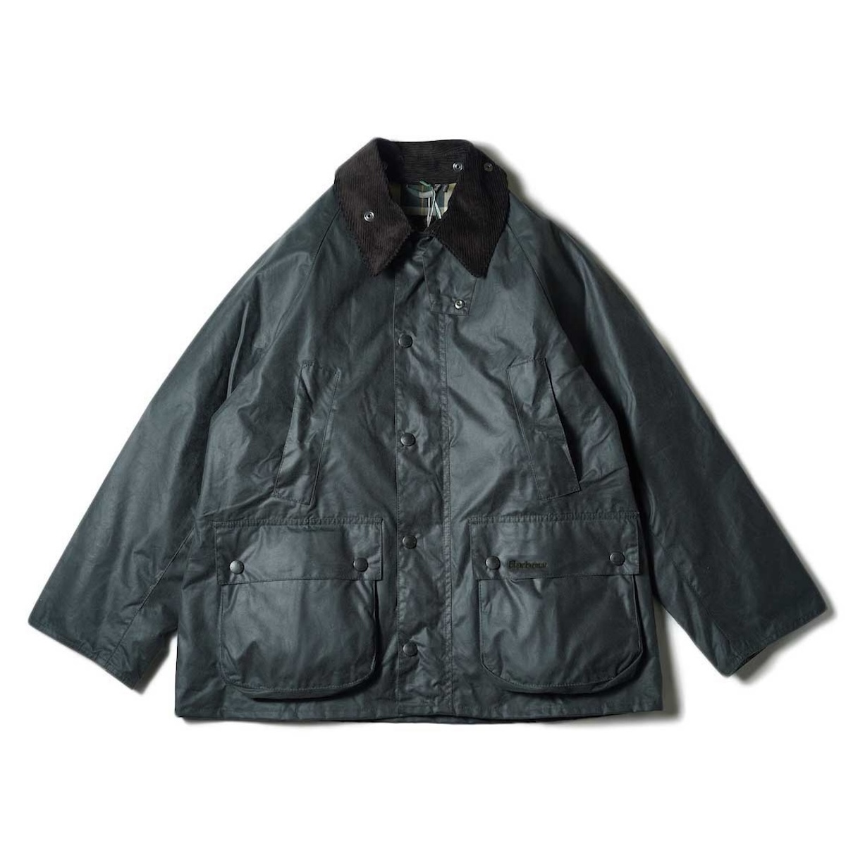 Barbour / OS BEADALE WAX JACKET (Sage Green)