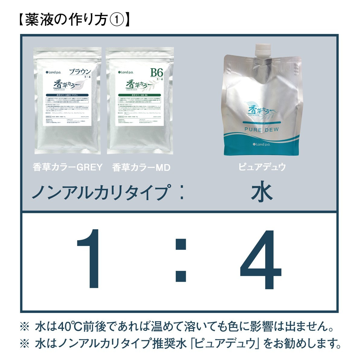 香草カラー MD（水溶き）N4 300g【医薬部外品】の卸・通販