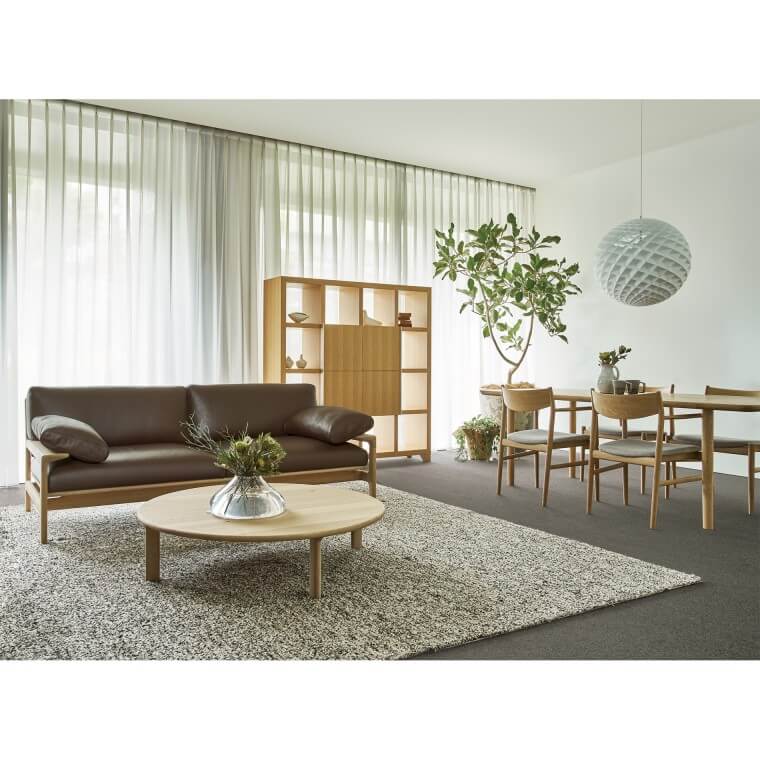 カンディハウス フローレンス 2人掛けソファ 美品 カンディハウス