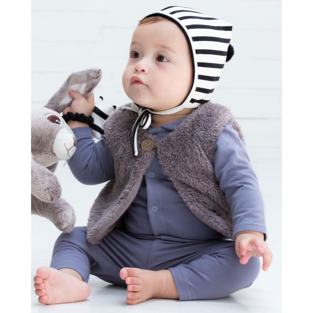 ファミリア ロンパース 男の子 くま 70 ロンパースベア受注終了の