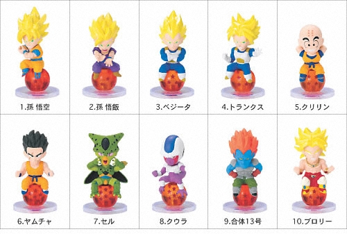 ドラゴンボールZキャラプッチ～集う超戦士編～｜バンダイキャンディトイ