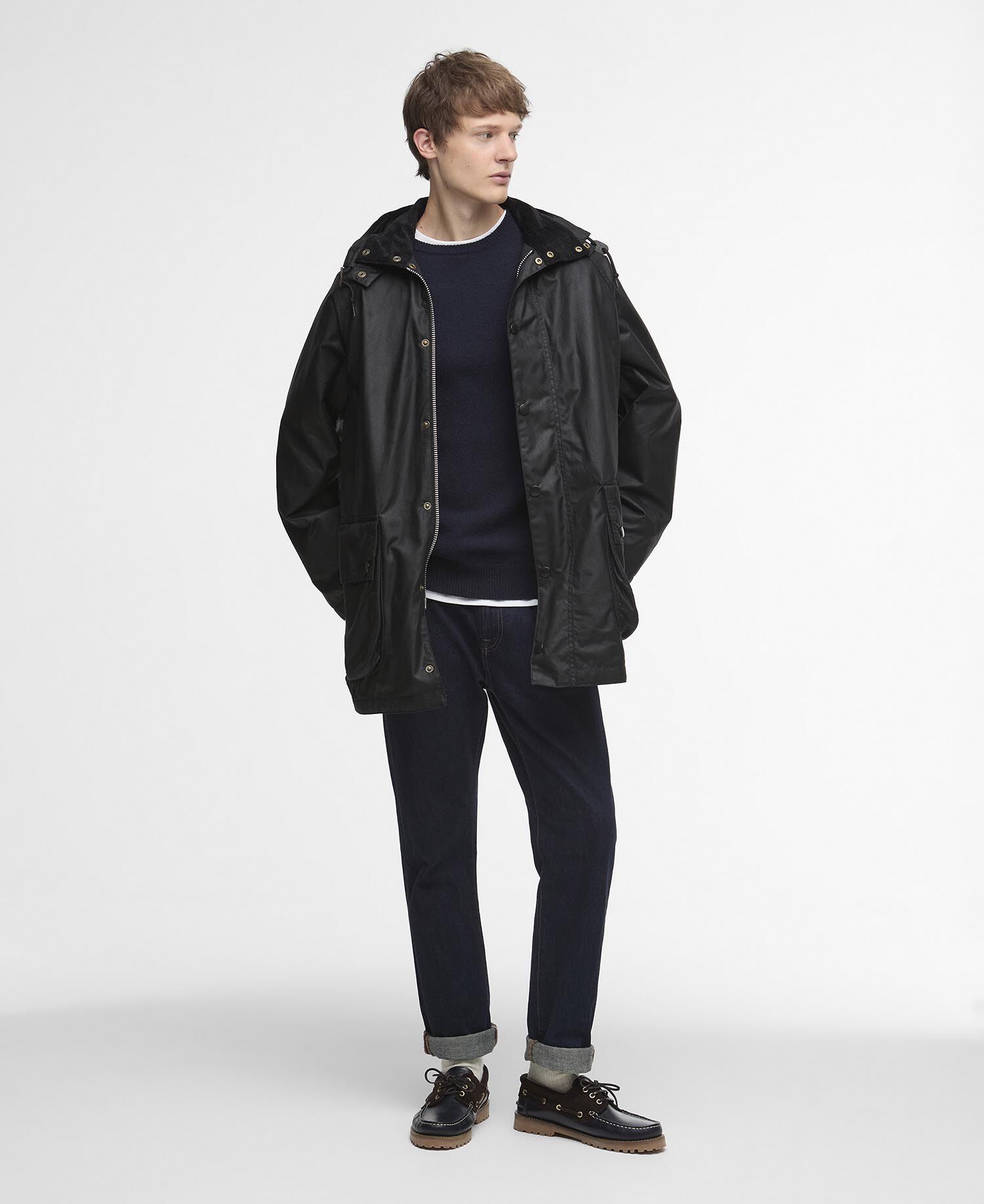 Barbour Margaret Howell 軽量ワックスジャケット XXS Barbour