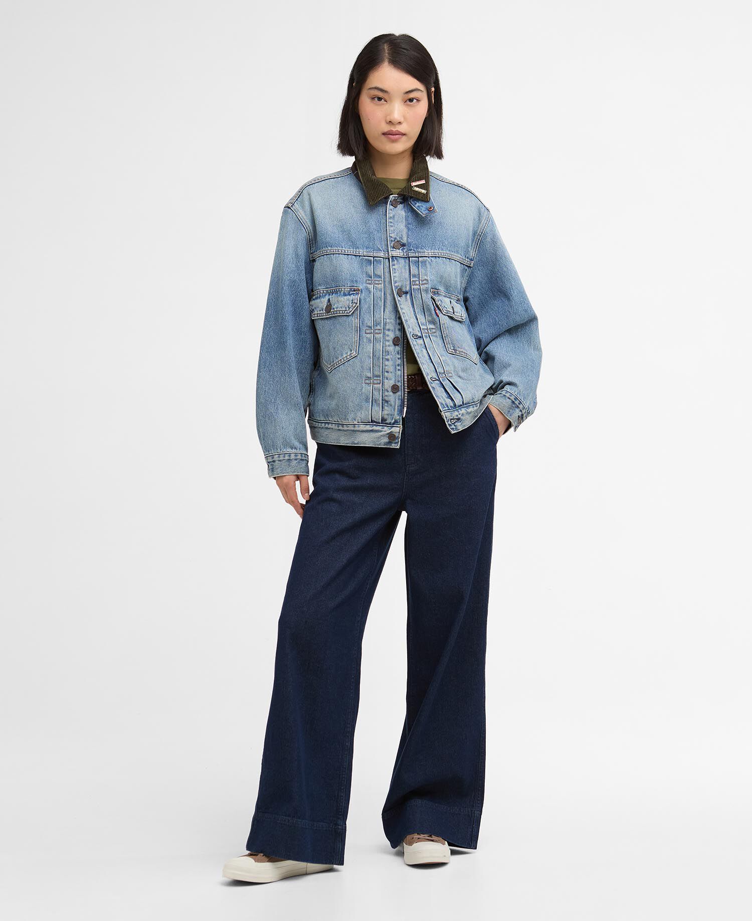 Buy Barbour x Levi's Type II Denim Jacket for N/A 0.0 | BARBOUR_US