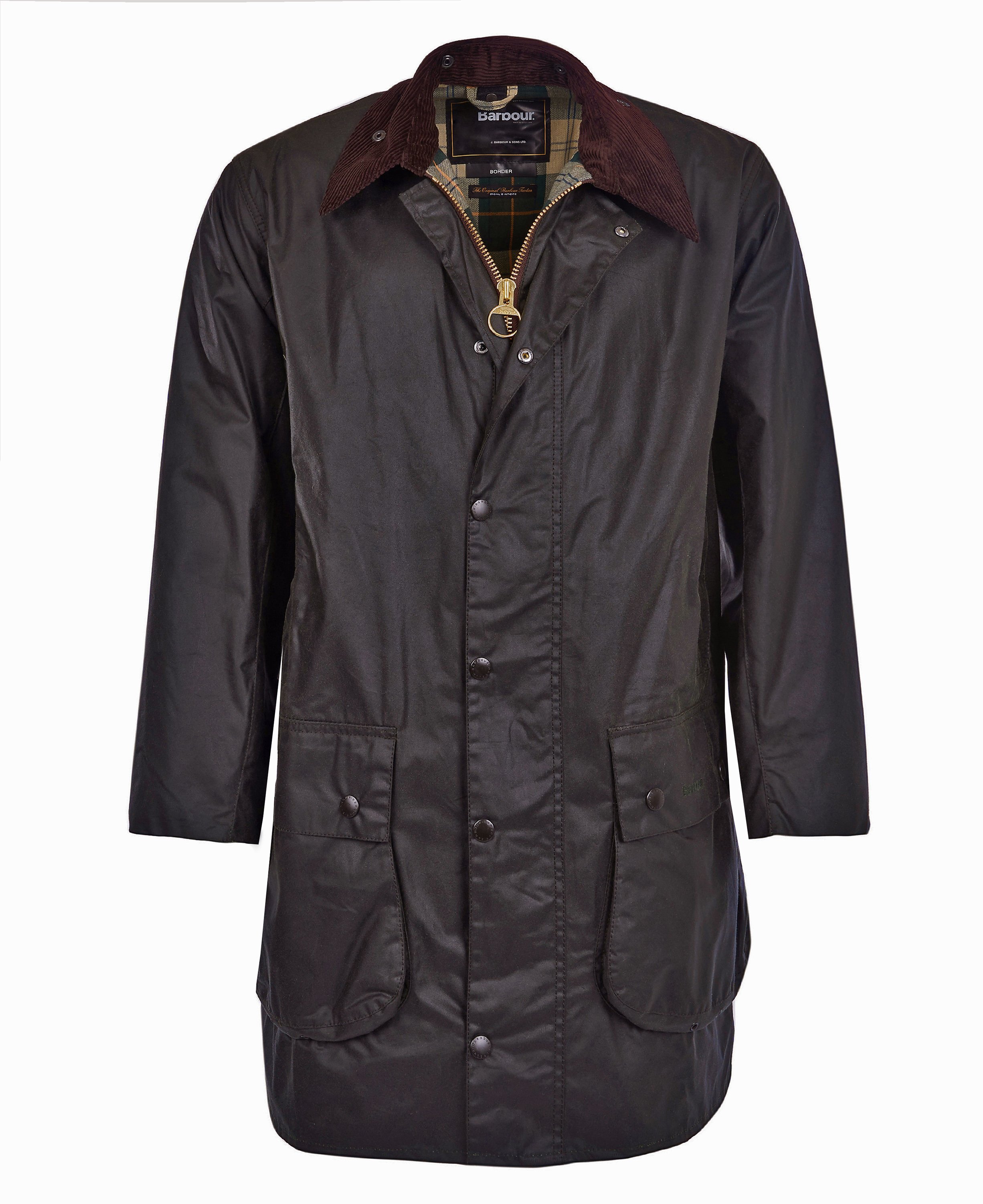 Buy Border® Waxed Jacket for N/A 0.0 | BARBOUR_ROW
