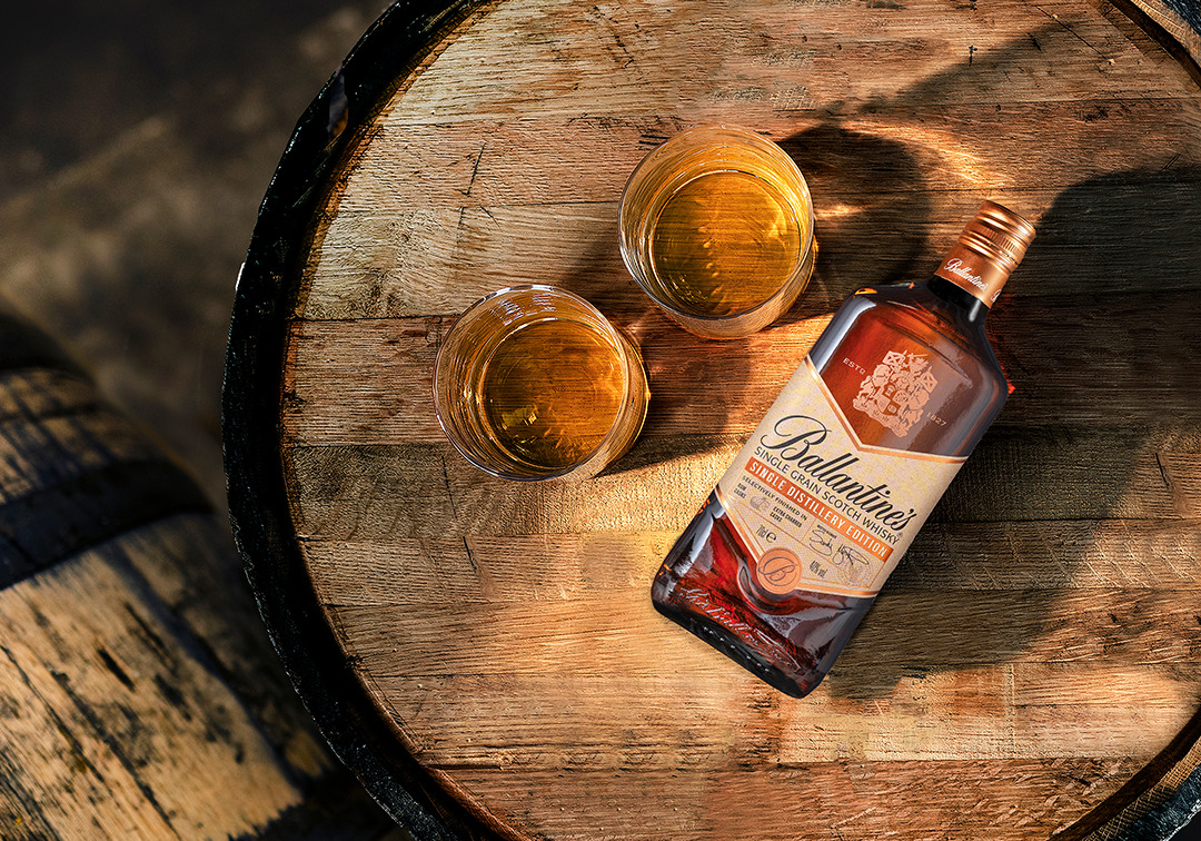 バランタインから初のシングルグレーンウイスキー「バランタイン