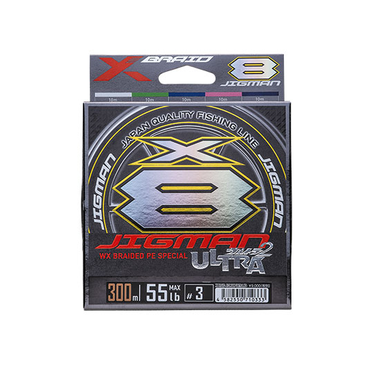 YGK (よつあみ) エックスブレイド ジグマンウルトラ X8 1.5号-4号