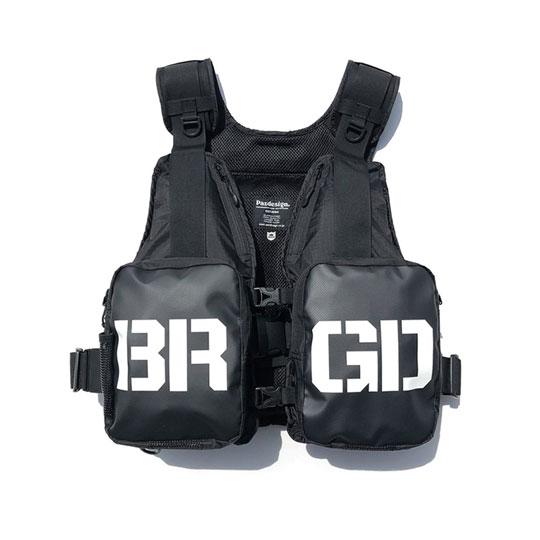 バスブリゲード×パズデザイン BRGDオカッパリフロートベスト Bass