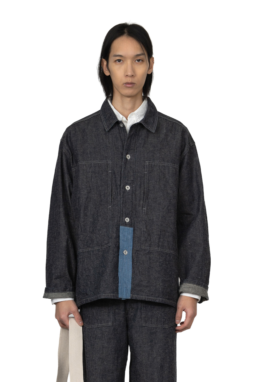 Taiga Takahashi | Lot.718 Modified M-35 Denim Pullover | Men