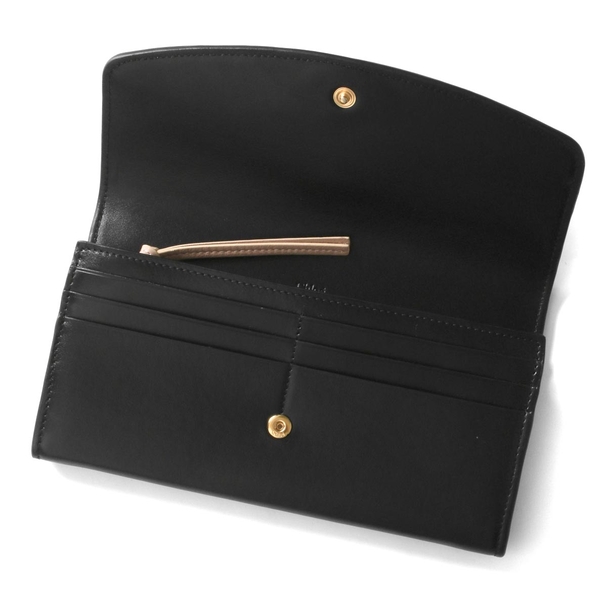 クロエ 長財布 財布 レディース クロエ シー ブラック CHC19SP055A37