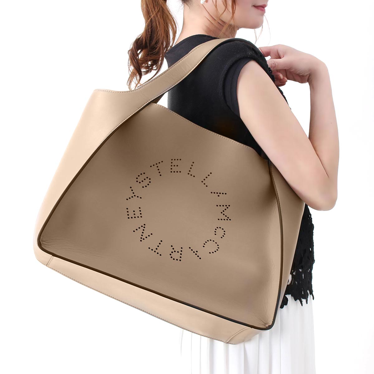 ステラマッカートニー トートバッグ バッグ レディース ステラ ロゴ