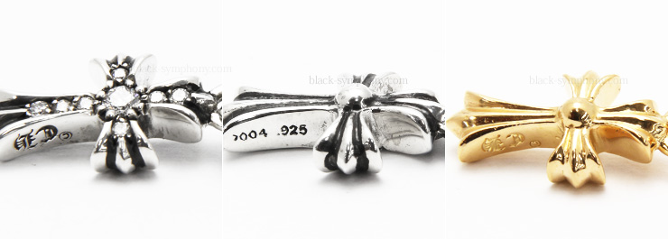 クロムハーツCHクロスベビーファット22K＆CHクロスベビーファットwith