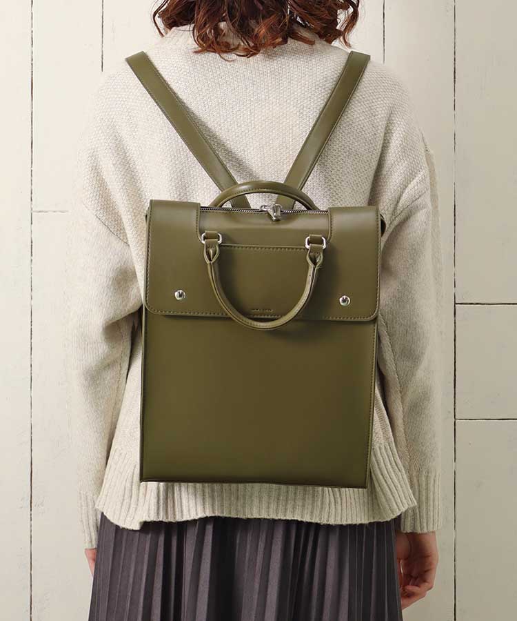 スクエアフラップリュック バッグ BAG リュック リュックサック ディ