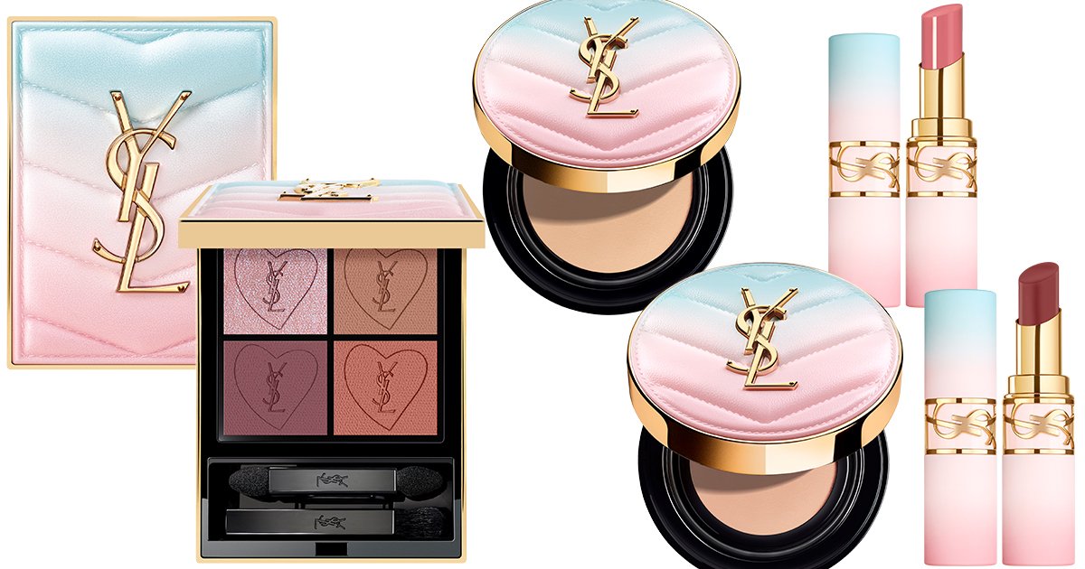 グラデーションのパッケージが可愛すぎ♡イヴ・サンローランの春の限定