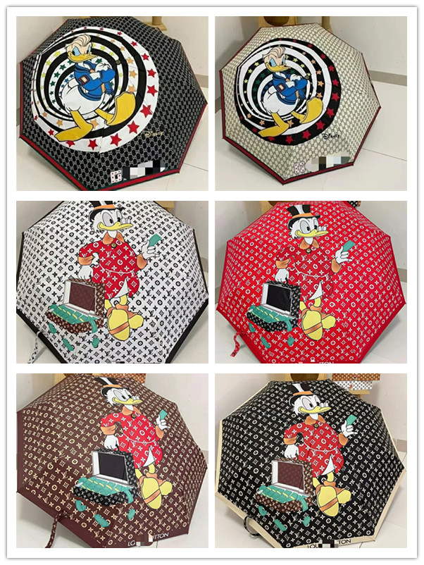 ブランドルイヴィトン 晴雨傘 レディース愛用 可愛い傘 折り畳む 自動