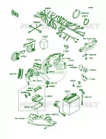Electrical equipment for Kawasaki Ninja ZX-11 1990 - Kawasaki