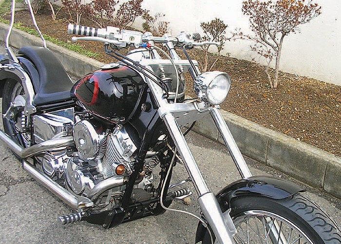 ドラッグスター400 トリプルツリー イージーライダース 8度DS400 4TR