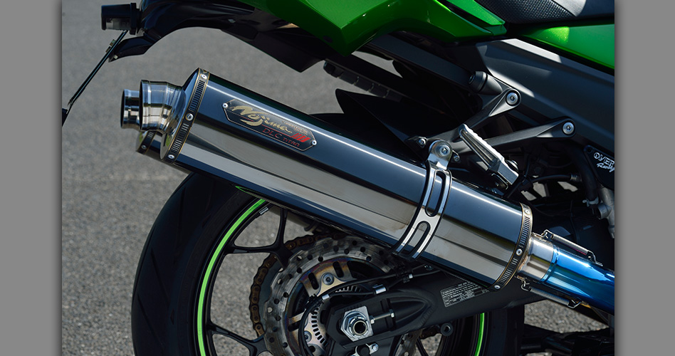 装着例：ZX-14R/Ninja1000,250/ZRX1200｜レース技術が活きるNOJIMA