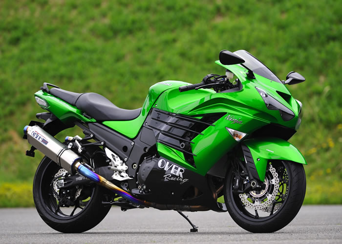 カワサキ ZX-14Rに見る、OverRacing社製カスタムパーツの新提案