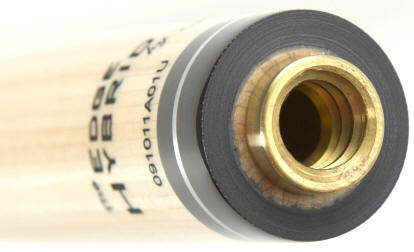 Jacoby Edge Hybrid Low Deflection Shaft - Uniloc Joint with Silver