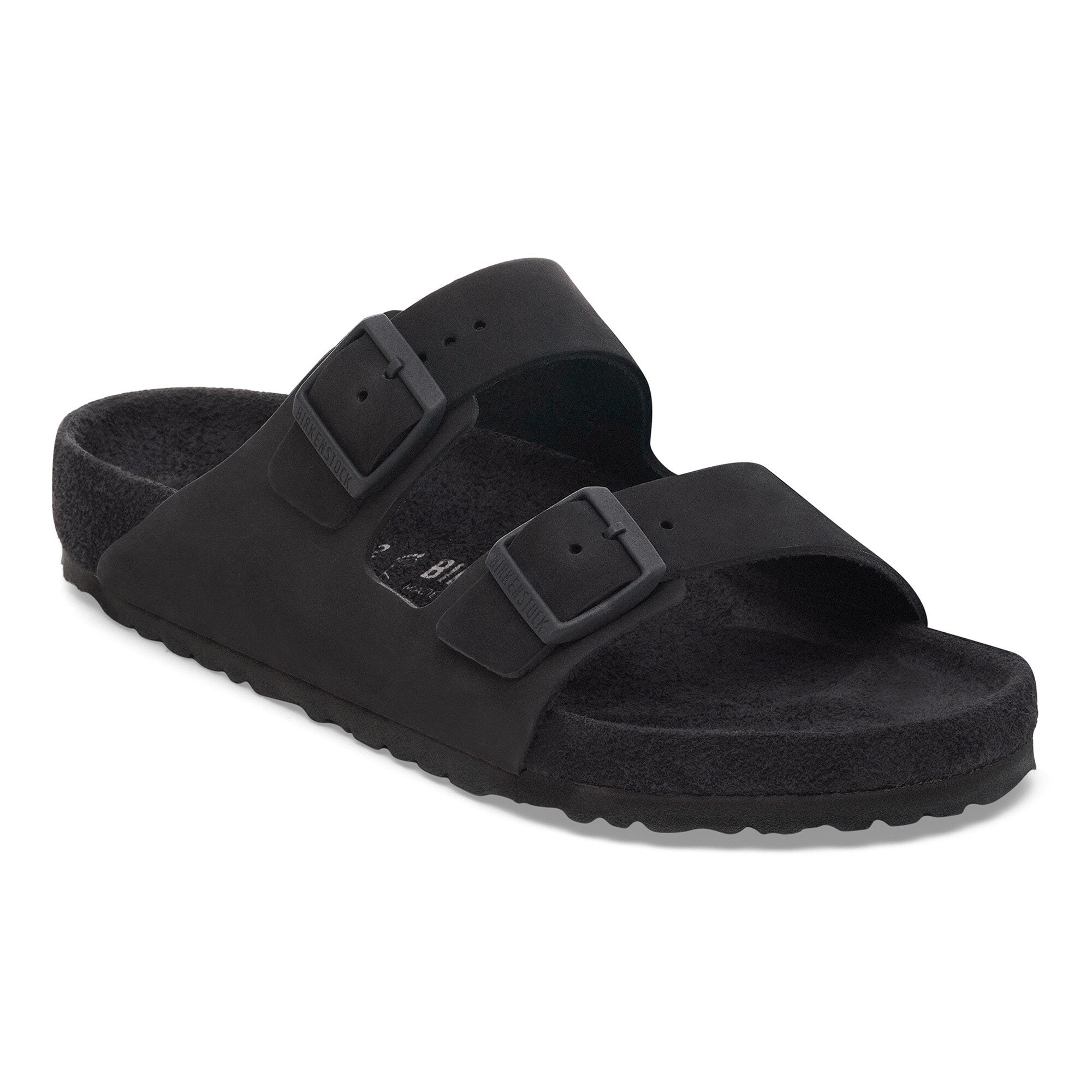 Arizona Nubuck Leather in Color Black | BIRKENSTOCK US