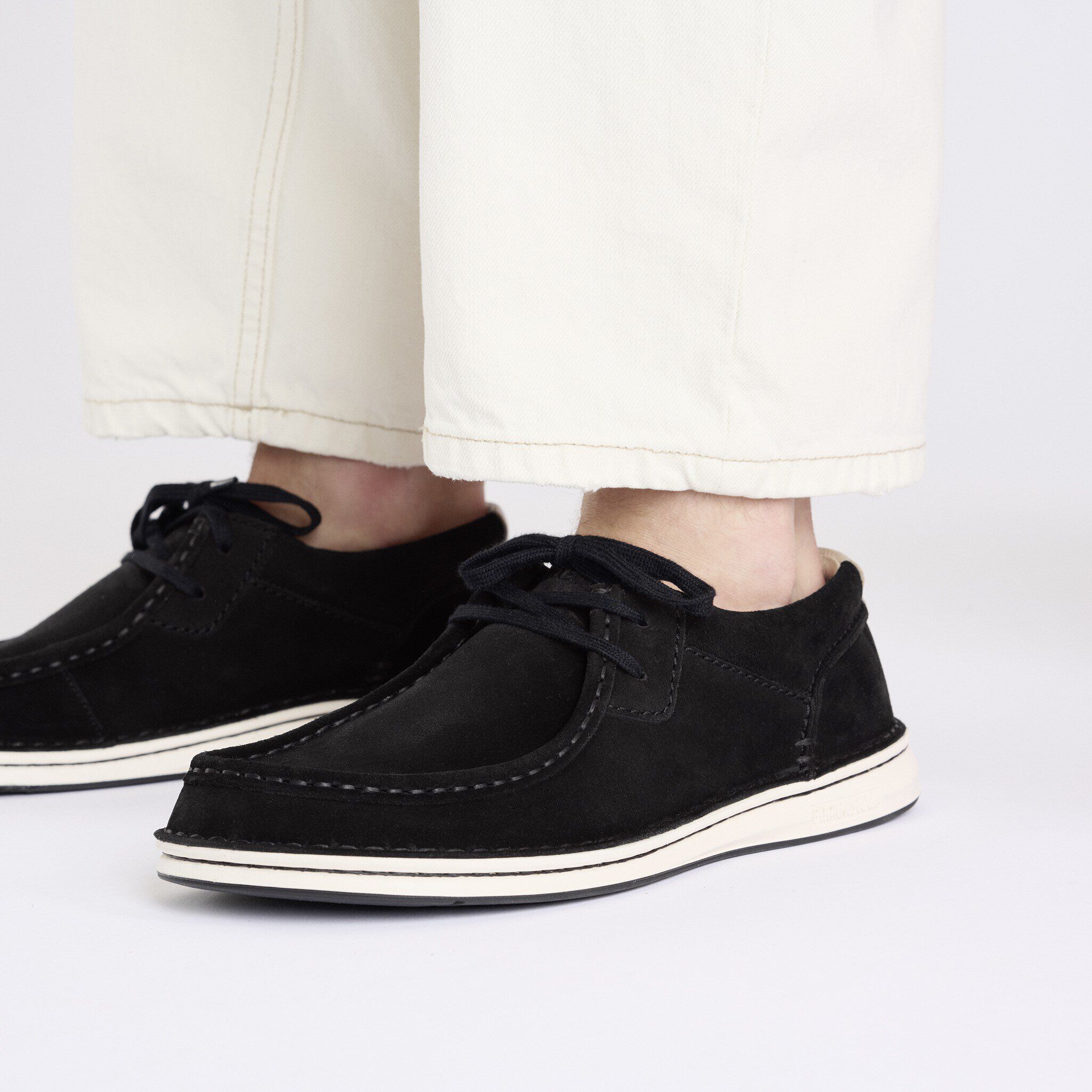 Pasadena / パサデナ」（スエードレザー、ブラック）| BIRKENSTOCK（日本）