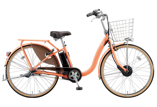 女性に優しい電動アシスト自転車＞ デュアルドライブ搭載の最低床U型