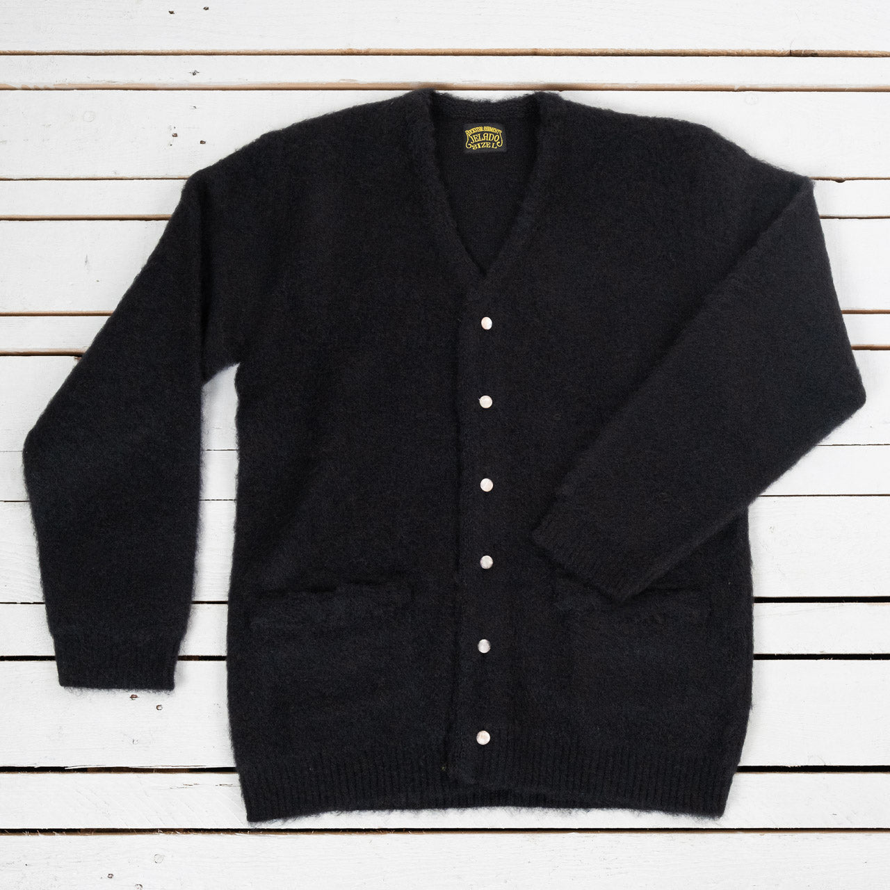 Cobain Mohair Cardigan Black