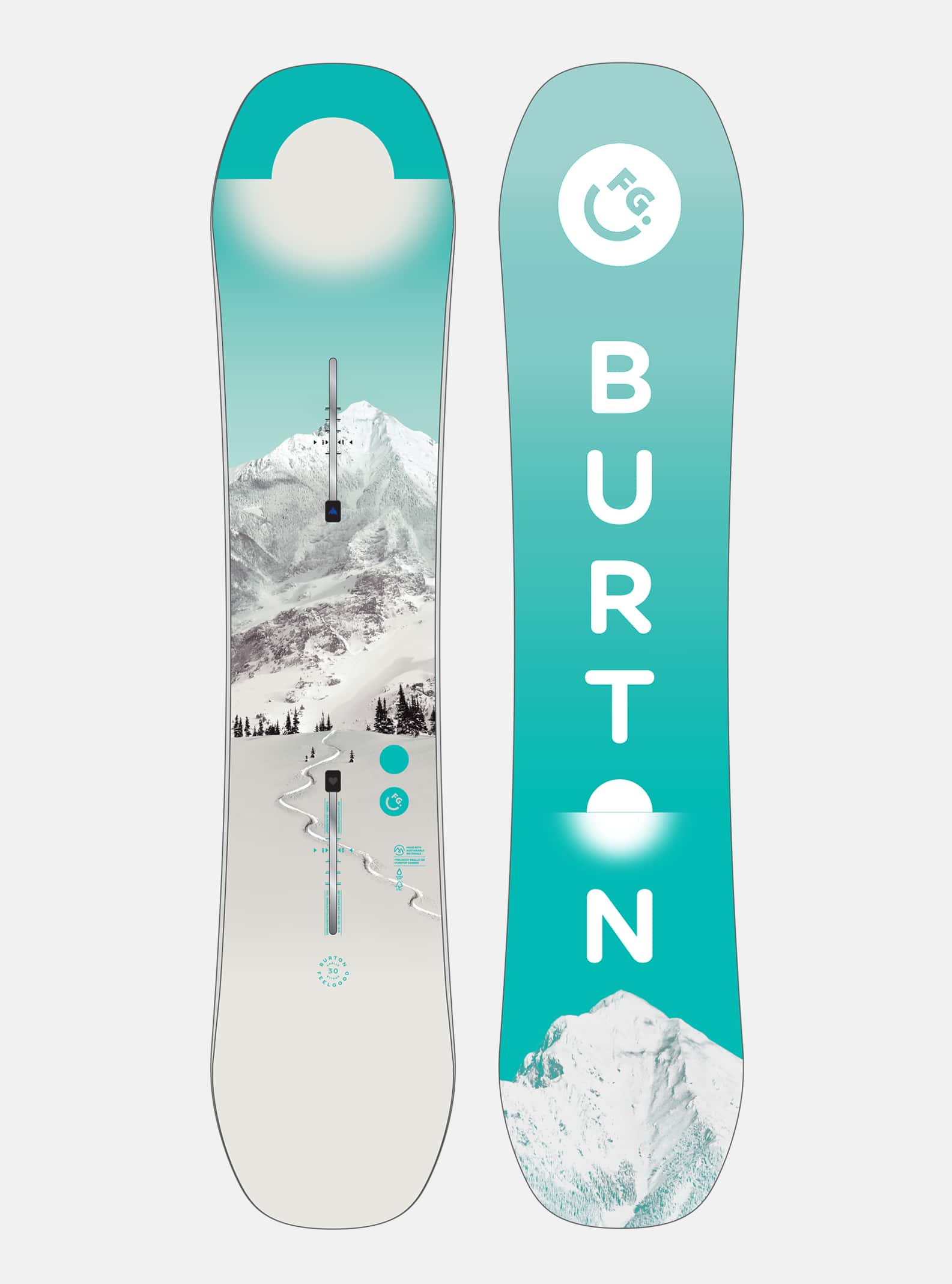 Kids' Burton Feelgood Smalls Camber Snowboard | Burton.com Winter