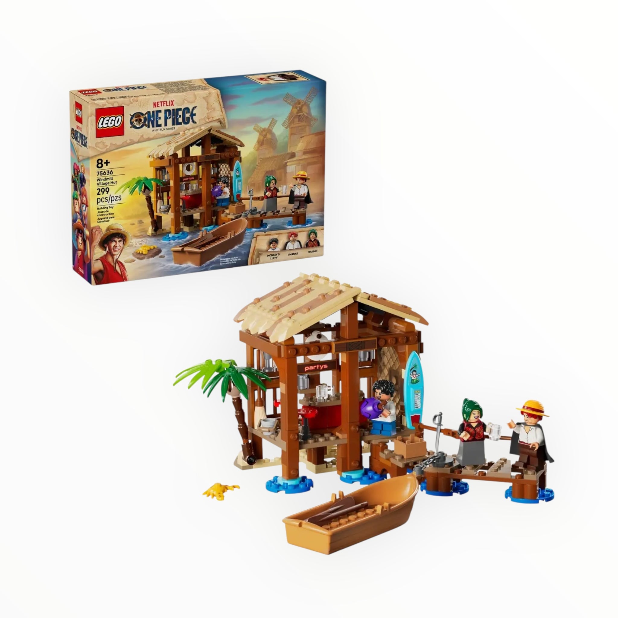 75636 ONE PIECE Windmill Village Hut