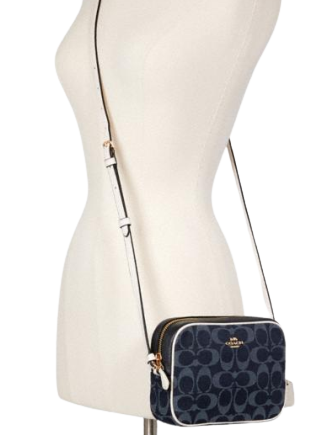 Coach Mini Camera Bag In Signature Jacquard | Brixton Baker